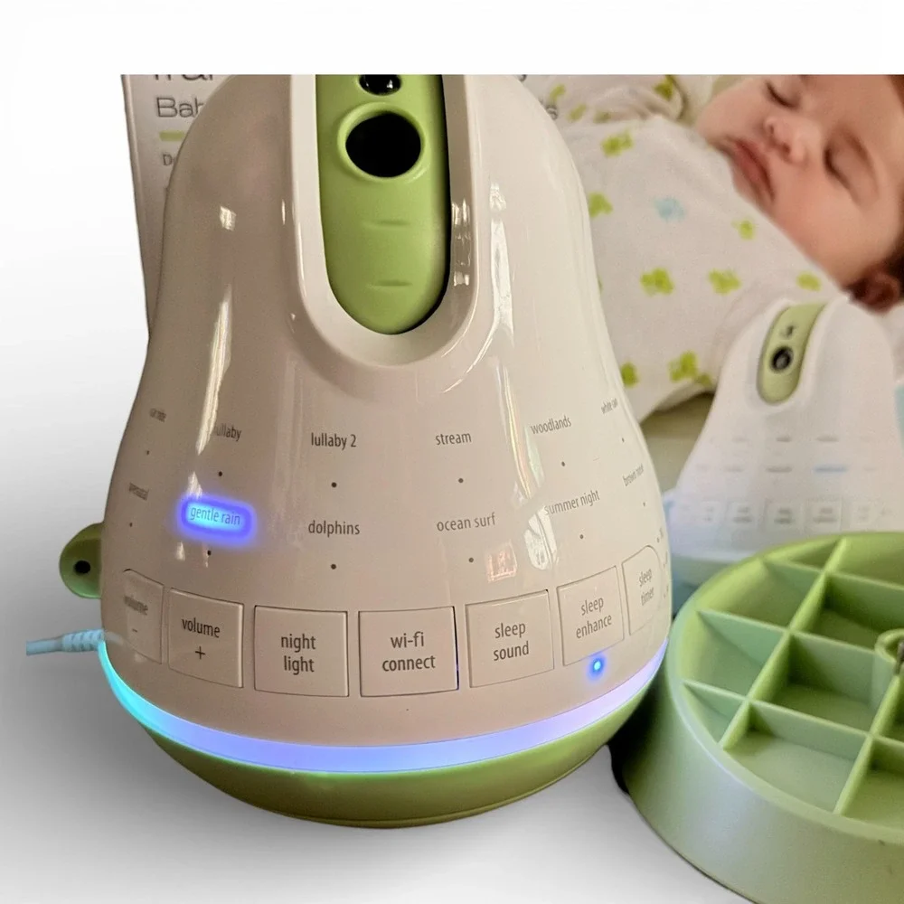 Brookstone Tranquil Moments 849264 Baby‎ Monitor and Sleep Sounds Wi-Fi Connect